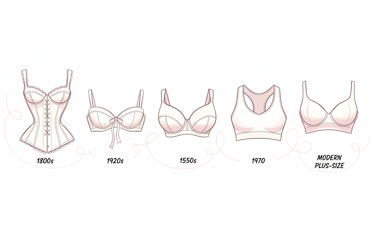From Corsets to Comfort: A Brief History of Lingerie