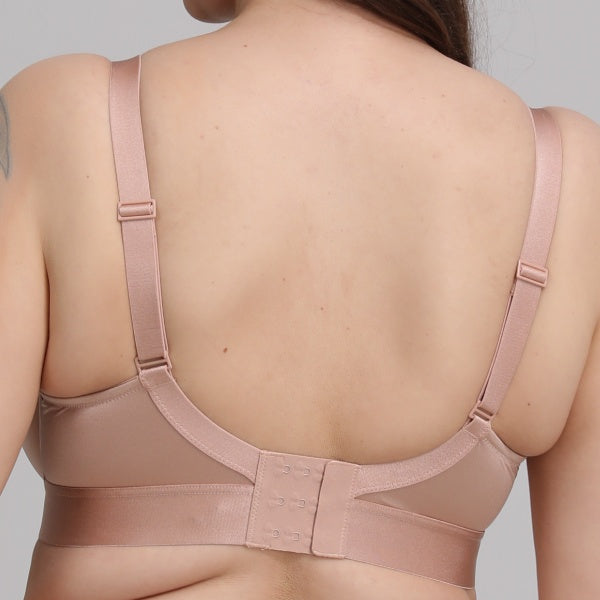 PINQLIME Amara Sheer Mesh Unlined Support Bra for Big Busts