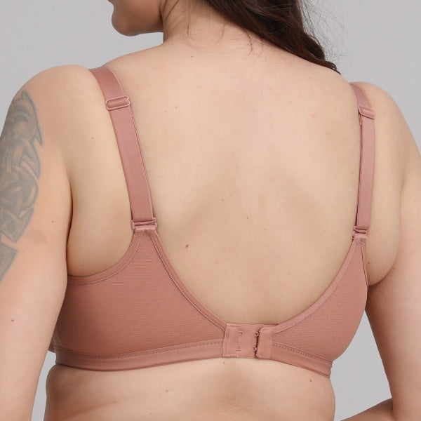 PINQLIME Iris Breathable Spacer T Shirt Bra for Large Breasts
