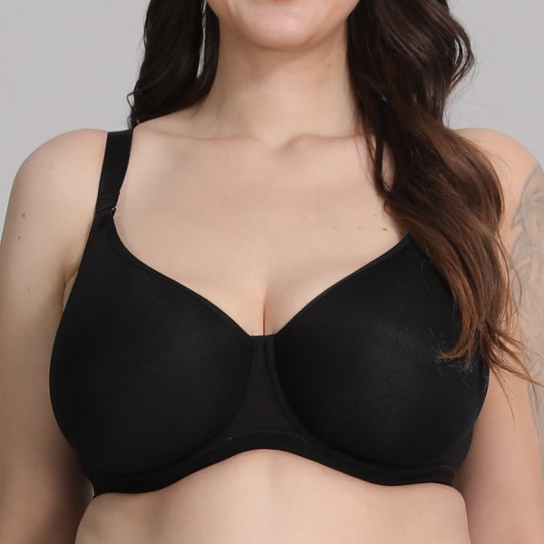 PINQLIME Iris Breathable Spacer T Shirt Bra for Large Breasts